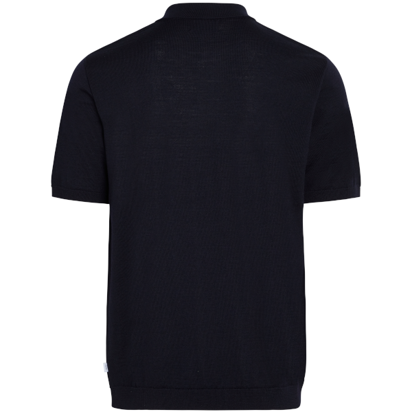 Klitmøller S/S Knit Polo (navy)