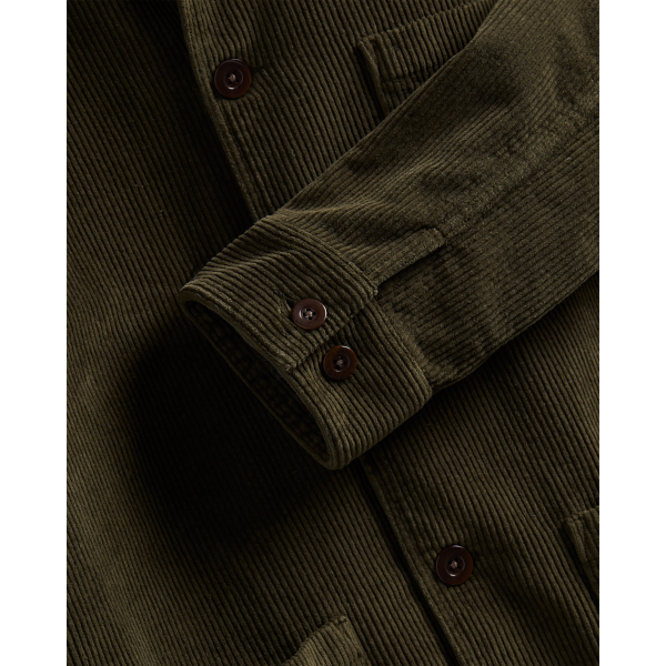 Portuguese Flannel Labura Corduroy Jacket (olive)