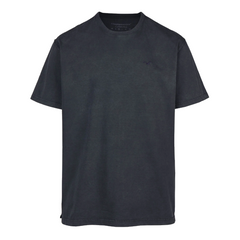 Cleptomanicx Ligull Washed Boxy Tee (blue graphite)