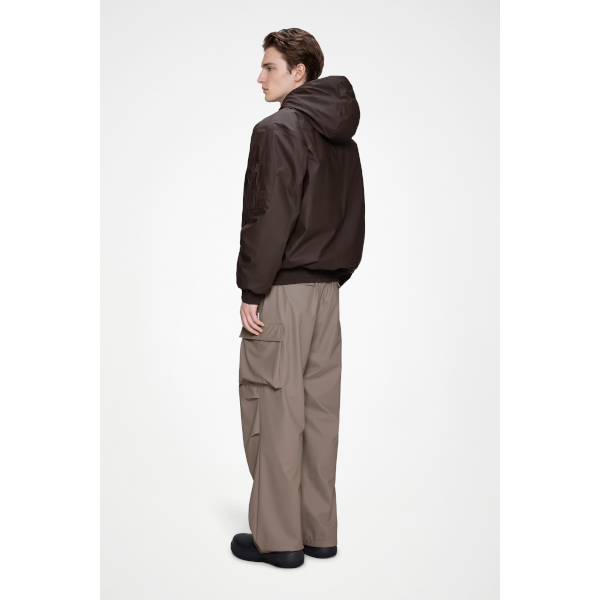 Rains Lohja Insulated Bomber Jacket (bark)
