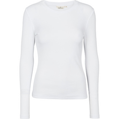 Basic Apparel Ludmilla LS Tee (bright white)