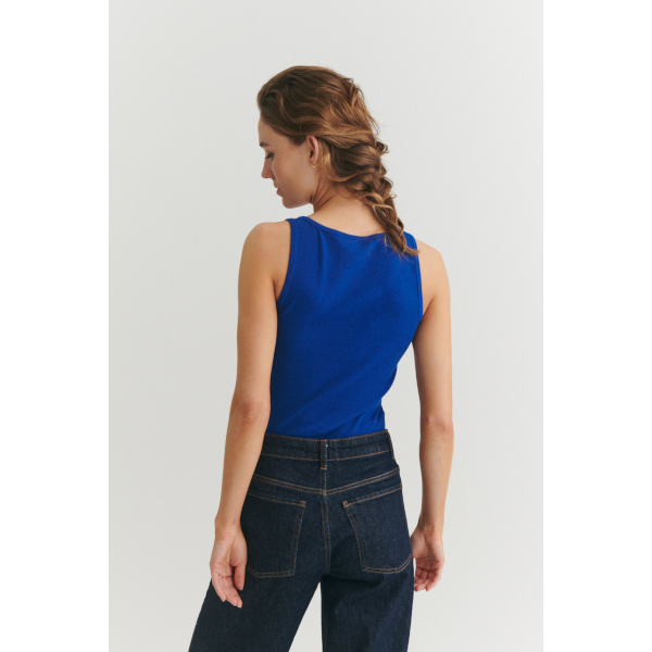 Basic Apparel Ludmilla Tank (sodalite blue)