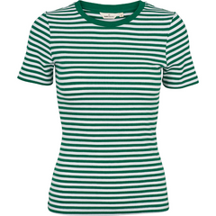 Basic Apparel Ludmilla O-Neck T-Shirt (abundant green/whisper white)