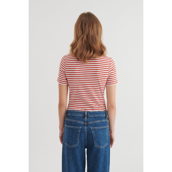 Basic Apparel Ludmilla O-Neck T-Shirt (roibus/whisper white)