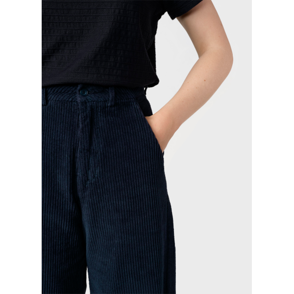 Klitmøller W Lydia Jumbo Cord Pant (navy)