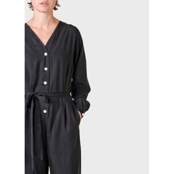 Klitmøller W Marna LS Jumpsuit (black)