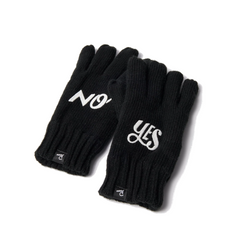 Parra Maybe Knitted Gloves (black)