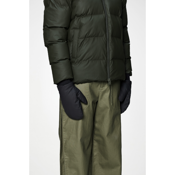 Rains Alta Puffer Mittens (black)