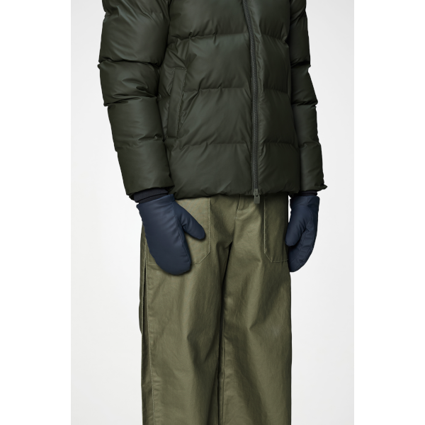 Rains Alta Puffer Mittens (navy)