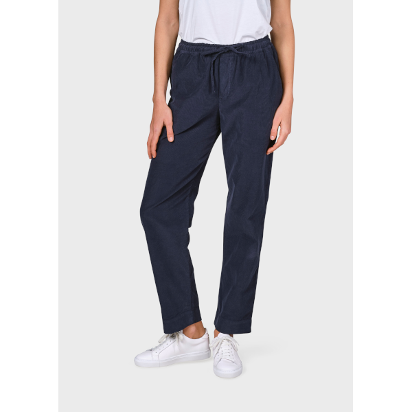 Klitmøller W Nicoline Cord Pant (navy)