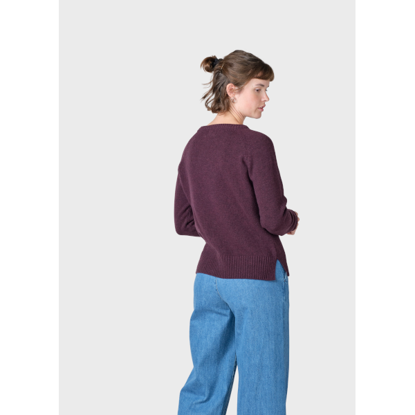 Klitmøller W Nina Knit (burgundy)