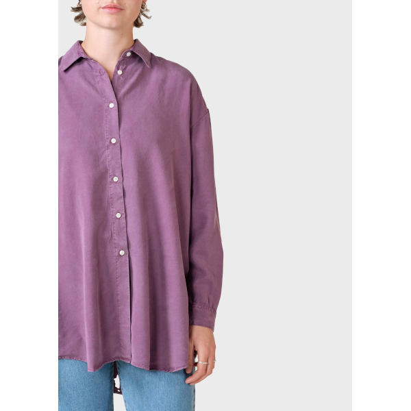 Klitmøller W Ofelia Lyocell Shirt (dark berry)