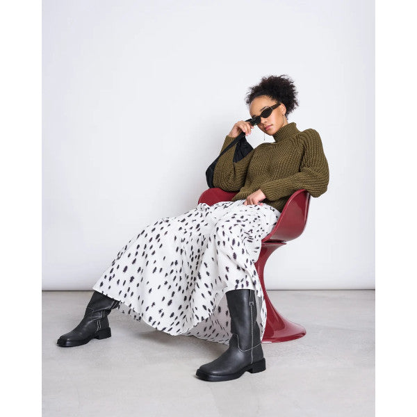 Jan N June Ola Jumper (woody olive)