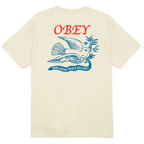 Obey Peace Delivery Dove Tee (ceam)