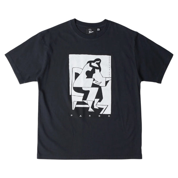 Parra The Confession Tee (washed black)