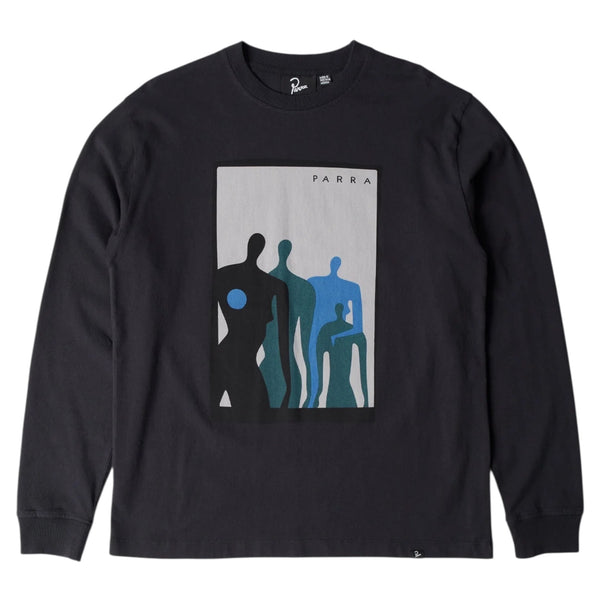 Parra The Visitors LS Tee (black)