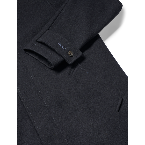 Forét Pine Wool Coat (navy)