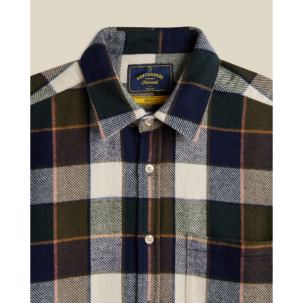 Portuguese Flannel Pine LS Shirt