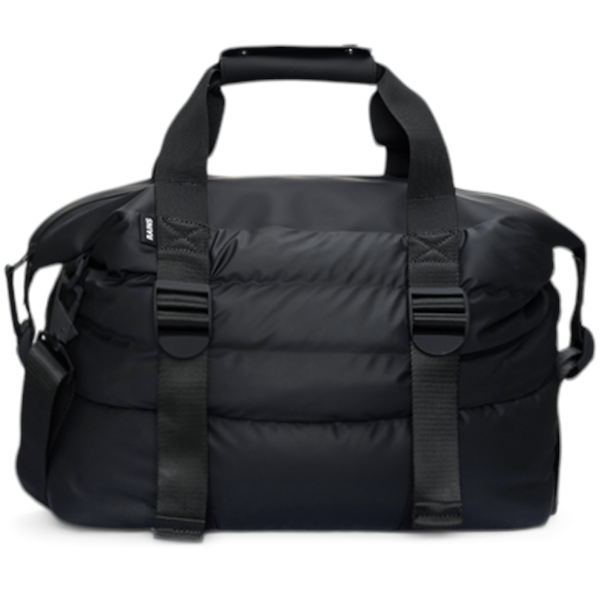 Rains Puffer Weekend Bag Small (black)
