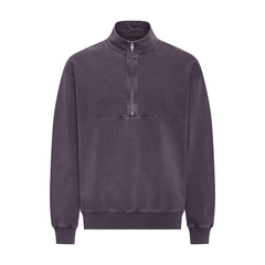 Colorful Standard Organic Quarter Zip (faded grape)