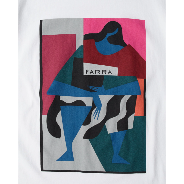 Parra Reading The Square Tee (white)