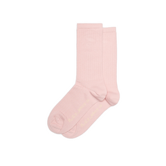 Nudie W Cotton Ribbed Sock (pink)