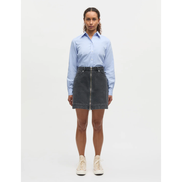 Mads Norgaard W Riva Denim Skirt (black vintage)