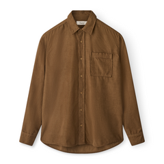 Forét River Cord Shirt (burnt khaki)