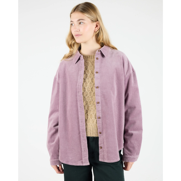Wemoto W Ruby Cord Shirt (lavender)
