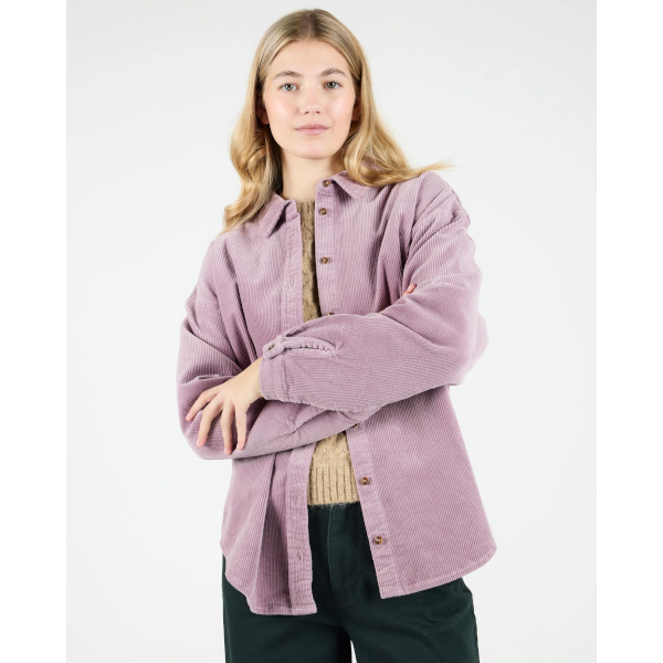 Wemoto W Ruby Cord Shirt (lavender)