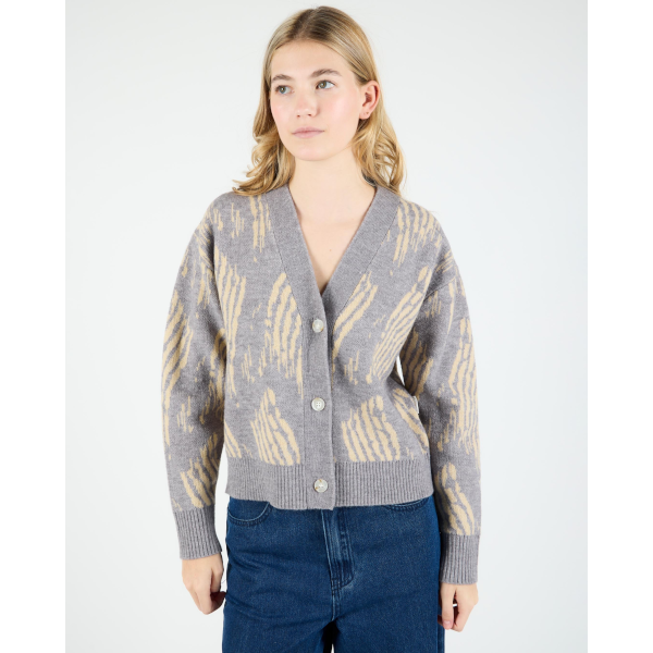 Wemoto W Ruth Cardigan (grey-beige)