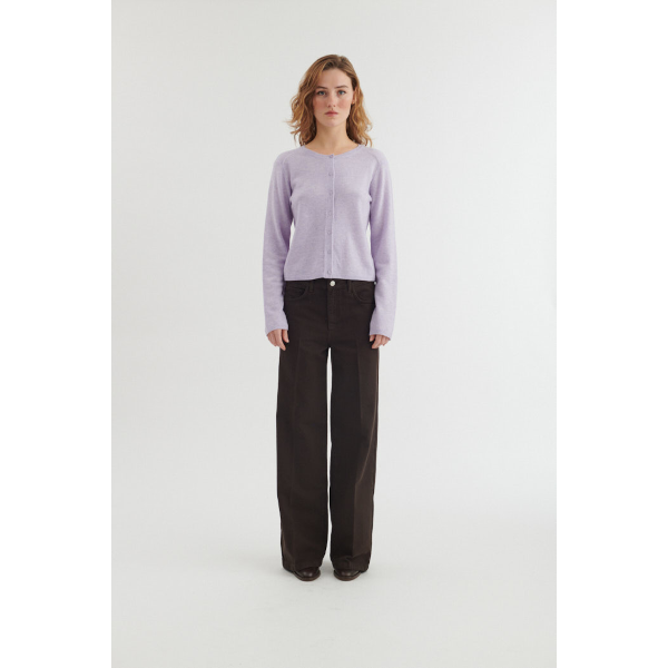 Basic Apparel Selem Cardigan (violet tulip)