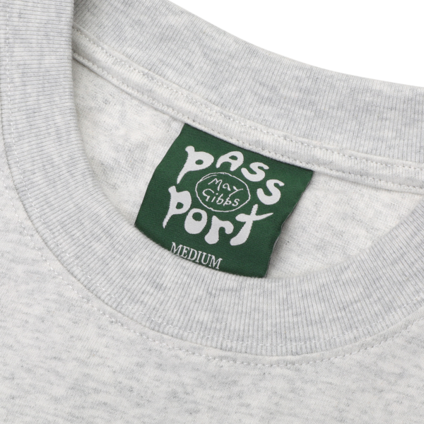 Passport Scribble Gum Tee (ash)