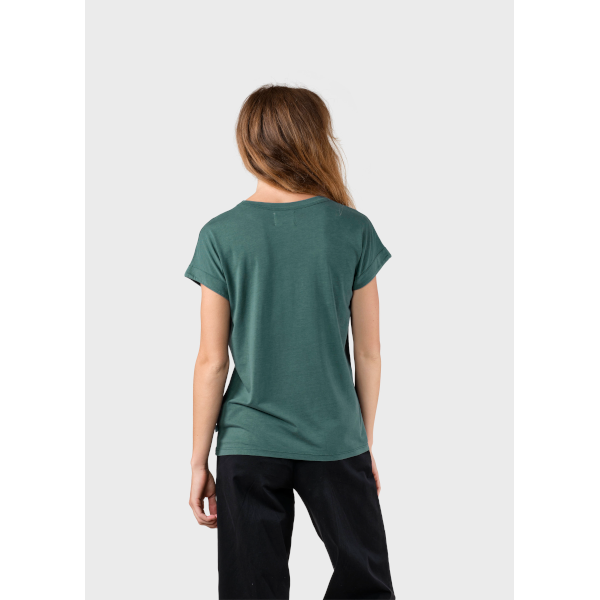 Klitmøller W Sigrid Tee (moss green)