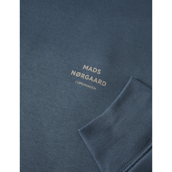 Mads Nørgaard Standard Logo Crewneck (midnight navy)