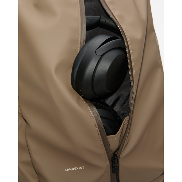 Sandqvist Stream Zipper Backpack 16" (clay)