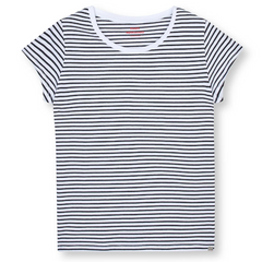 Mads Norgaard W Teasy Stripe T-Shirt (white/black)