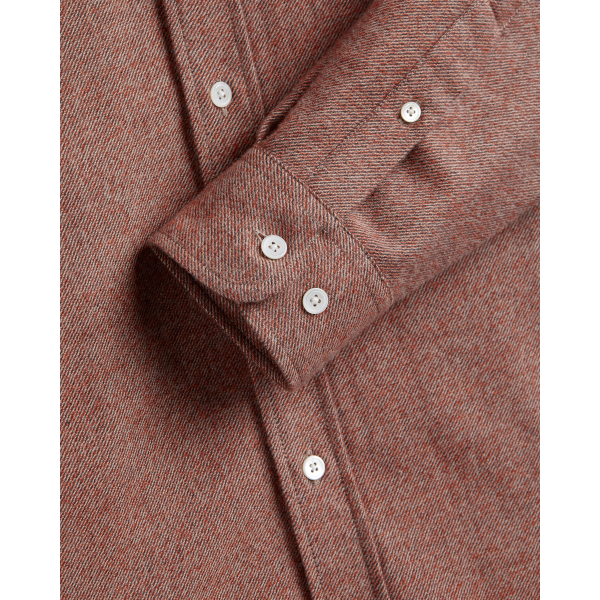 Portuguese Flannel Teca 2.0 LS Shirt (brick)