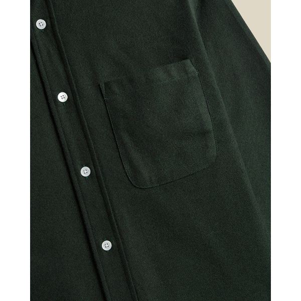Portuguese Flannel Teca 2.0 LS Shirt (forest green)
