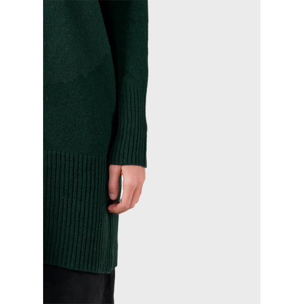 Klitmøller W Thea Knit Dress (moss green)