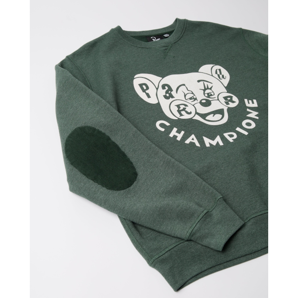Parra Tired Campione Crew (pine green)