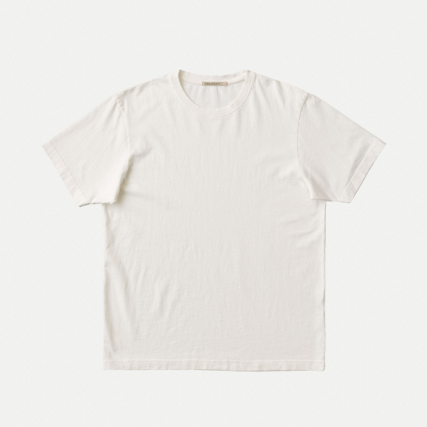 Nudie Uno Everyday T-Shirt (chalk white)