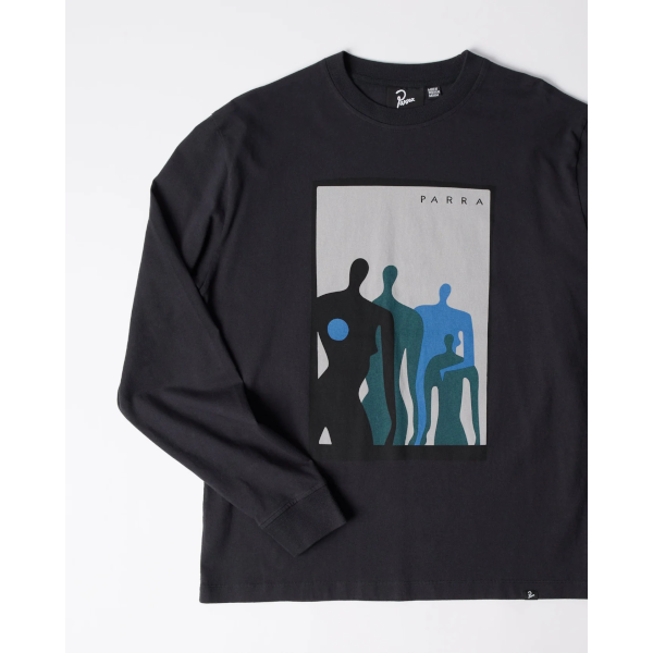 Parra The Visitors LS Tee (black)