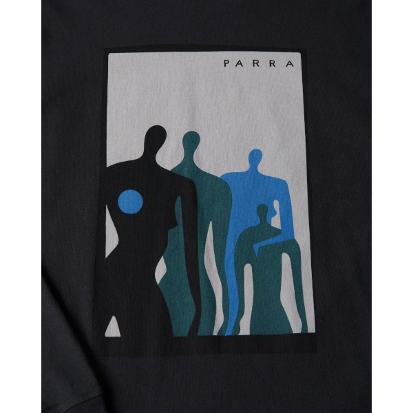 Parra The Visitors LS Tee (black)