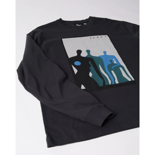 Parra The Visitors LS Tee (black)