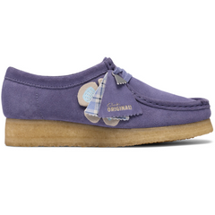 Clarks W Wallabee (purple interest)