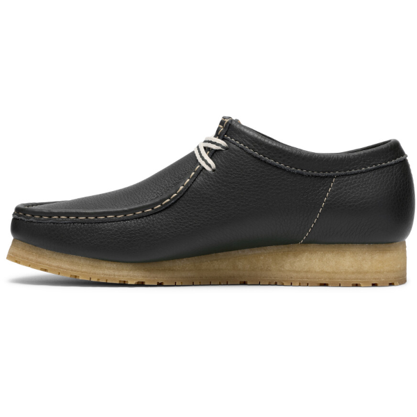 Clarks M Wallabee RB (dark green leather)