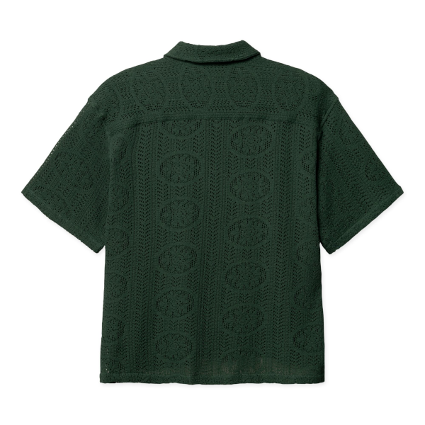 Woodbird Wang Knit Shirt (pine green)
