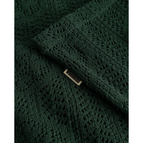 Woodbird Wang Knit Shirt (pine green)