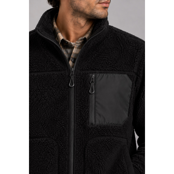FatMoose Wood Fleece Jacket (black)